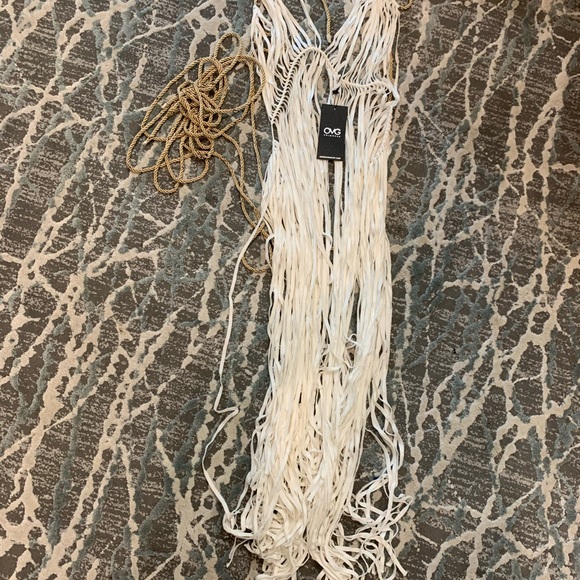 OMG swimwear fringe cover-up. Out of stock on the site - Picture 3 of 5